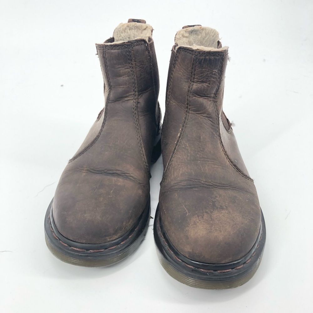 COPY - Doc Martens Lenore brown pull on boots 39